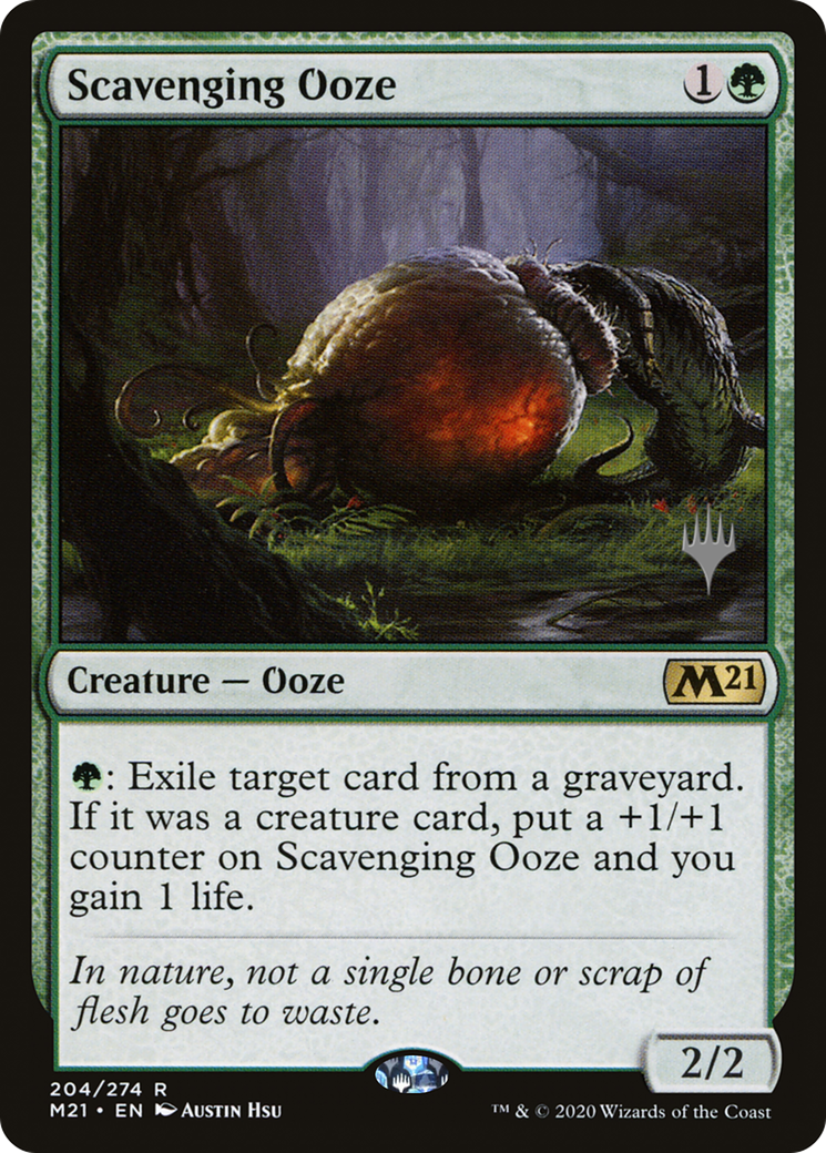 Scavenging Ooze (204) - Core Set 2021 Promos
