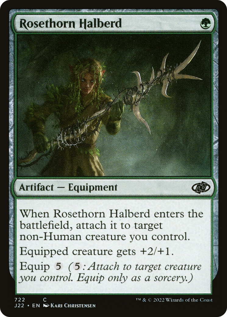 Rosethorn Halberd (722) - Jumpstart 2022