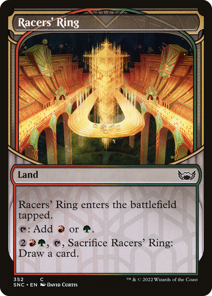 Racers' Ring (Showcase) (352) Foil - Streets of New Capenna