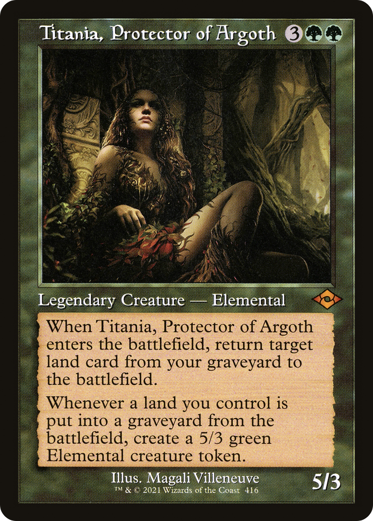 Titania, Protector of Argoth (Retro) (416) - Modern Horizons 2