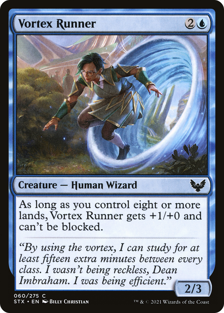 Vortex Runner (060) Foil - Strixhaven: School of Mages