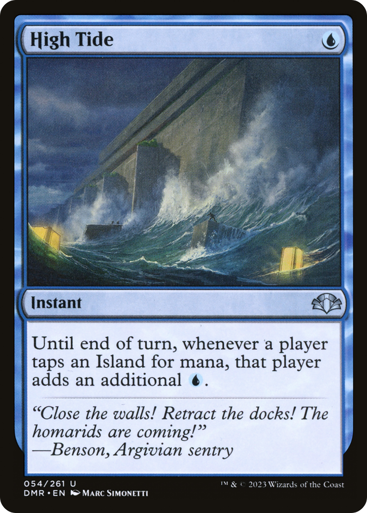 High Tide (054) Foil - Dominaria Remastered
