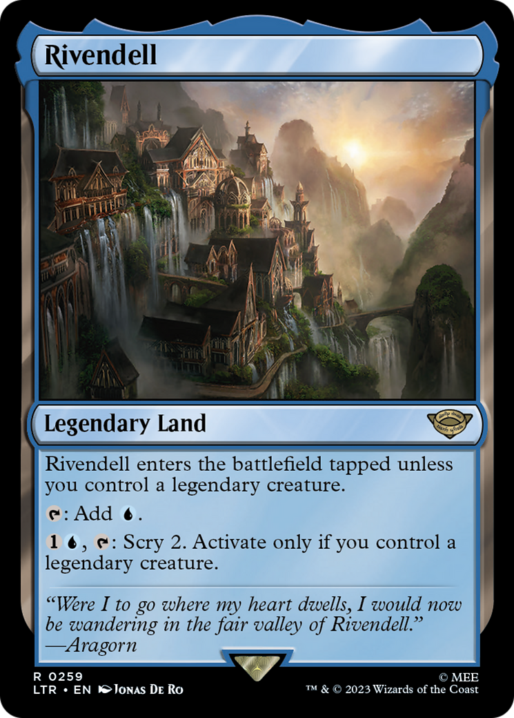 Rivendell (259) - The Lord of the Rings: Tales of Middle-earth