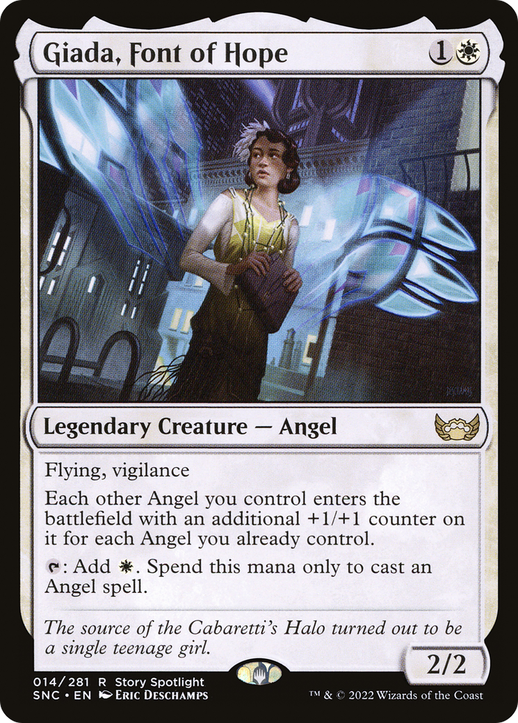 Giada, Font of Hope (014) Foil - Streets of New Capenna