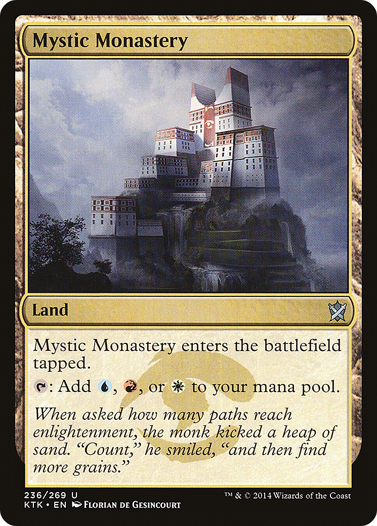 Mystic Monastery (236) Foil - Khans of Tarkir