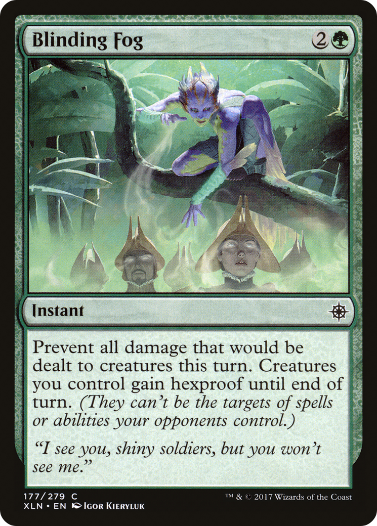 Blinding Fog (177) Foil - Ixalan