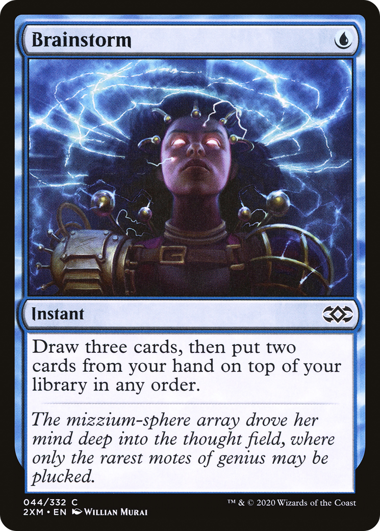 Brainstorm (044) Foil - Double Masters