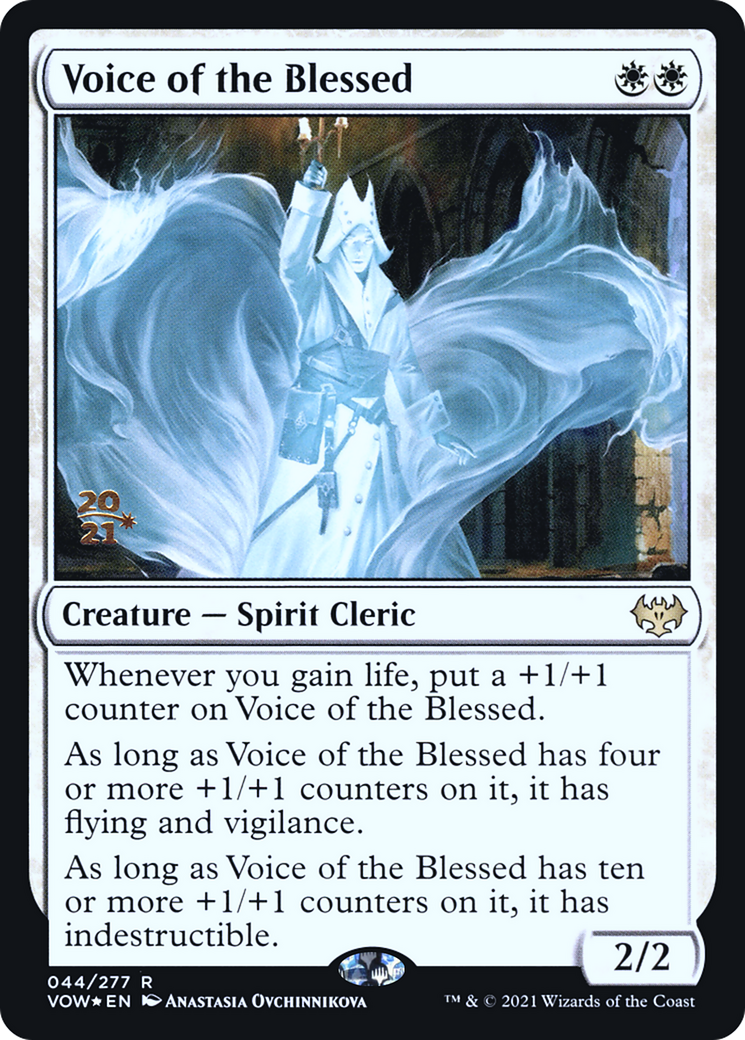 Voice of the Blessed (44s) Foil - Innistrad: Crimson Vow Promos
