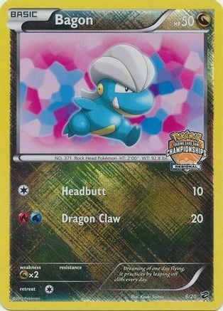 Bagon (Regional Championships) (6) Holofoil - Dragon Vault