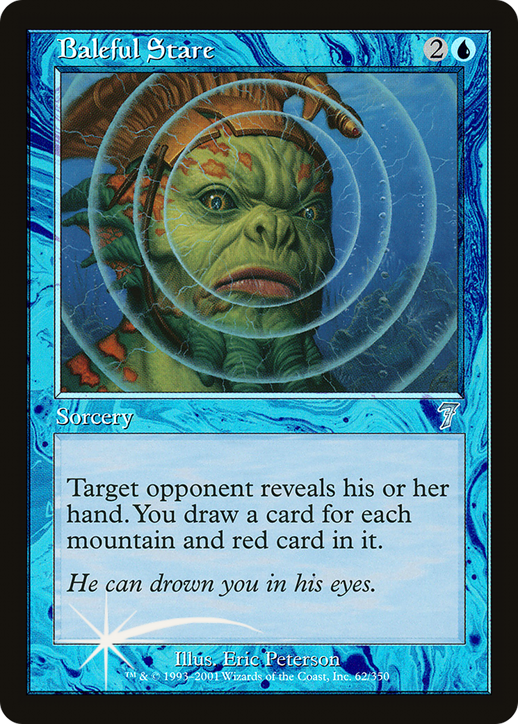 Baleful Stare (062) Foil - Seventh Edition