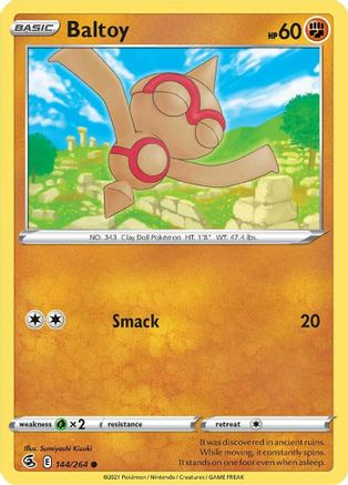 Baltoy (144) - Fusion Strike