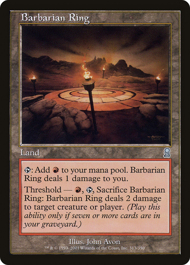 Barbarian Ring (313) Foil - Odyssey
