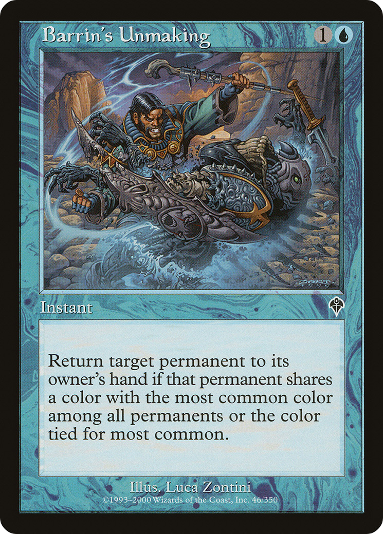 Barrin's Unmaking (046) Foil - Invasion