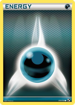Basic Darkness Energy (111) Reverse Holofoil - Black & White