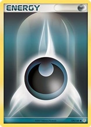 Basic Darkness Energy (129) Reverse Holofoil - Diamond & Pearl