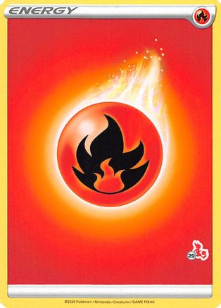 Basic Fire Energy (#29 Cinderace) - Battle Academy 2022