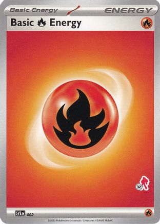 Basic Fire Energy (#32 Armarouge) (2) - Battle Academy 2024