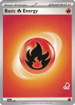 Basic Fire Energy (#8 Armarouge) (2) - Battle Academy 2024