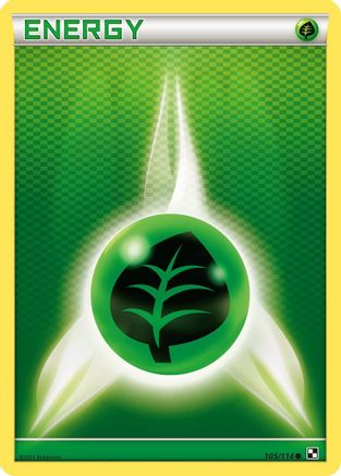 Basic Grass Energy (105) - Black & White