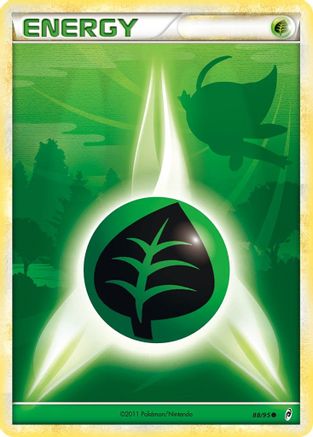 Basic Grass Energy (88) Holofoil - Call of Legends