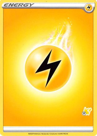 Basic Lightning Energy (#17 Pikachu) - Battle Academy 2022