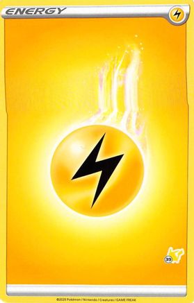Basic Lightning Energy (#39 Pikachu) - Battle Academy 2022