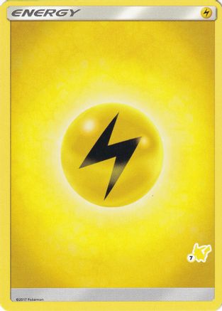 Basic Lightning Energy (#7 Pikachu) - Battle Academy