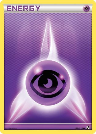 Basic Psychic Energy (109) Reverse Holofoil - Black & White