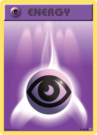 Basic Psychic Energy (95) Reverse Holofoil - Evolutions