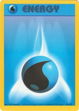 Basic Water Energy (102) - Base Set