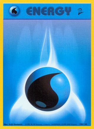 Basic Water Energy (130) - Base Set 2