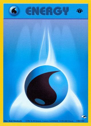 Basic Water Energy (132) (1st Edition) - Gym Heroes
