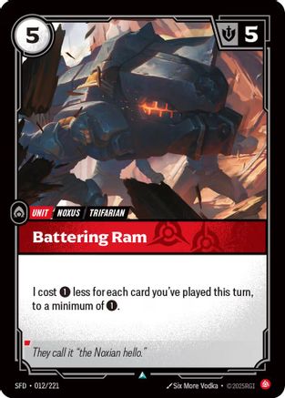 Battering Ram (012) Foil - Spiritforged