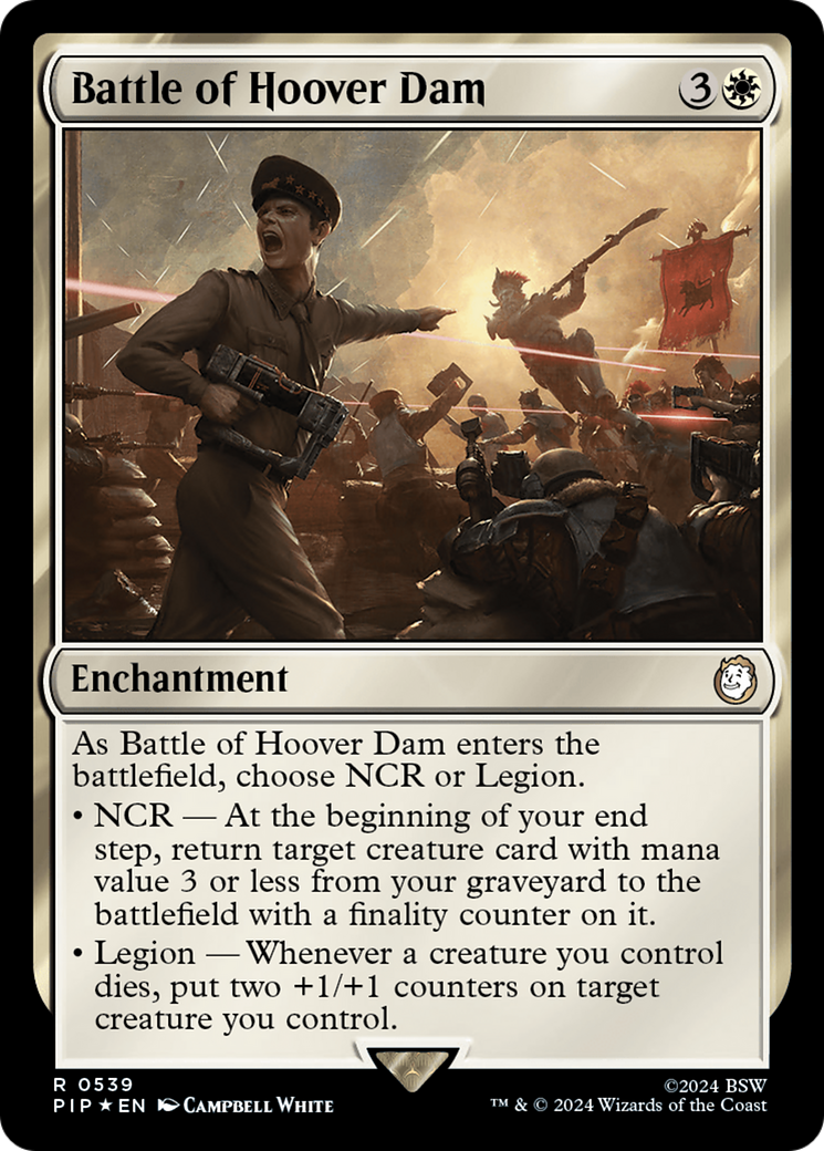 Battle of Hoover Dam (539) Surge Foil - Fallout