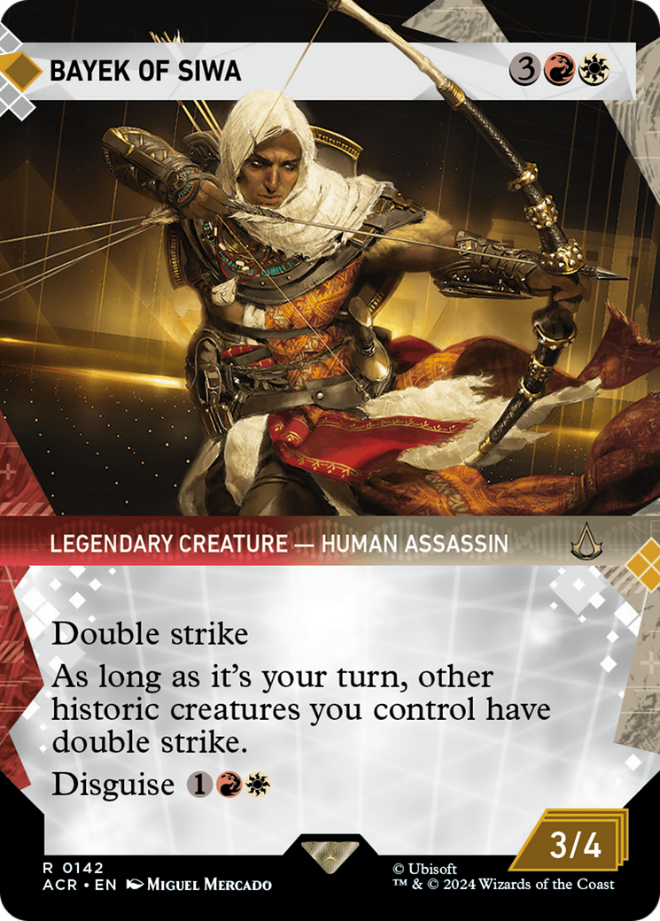 Bayek of Siwa (Showcase) (142) Foil - Assassin's Creed