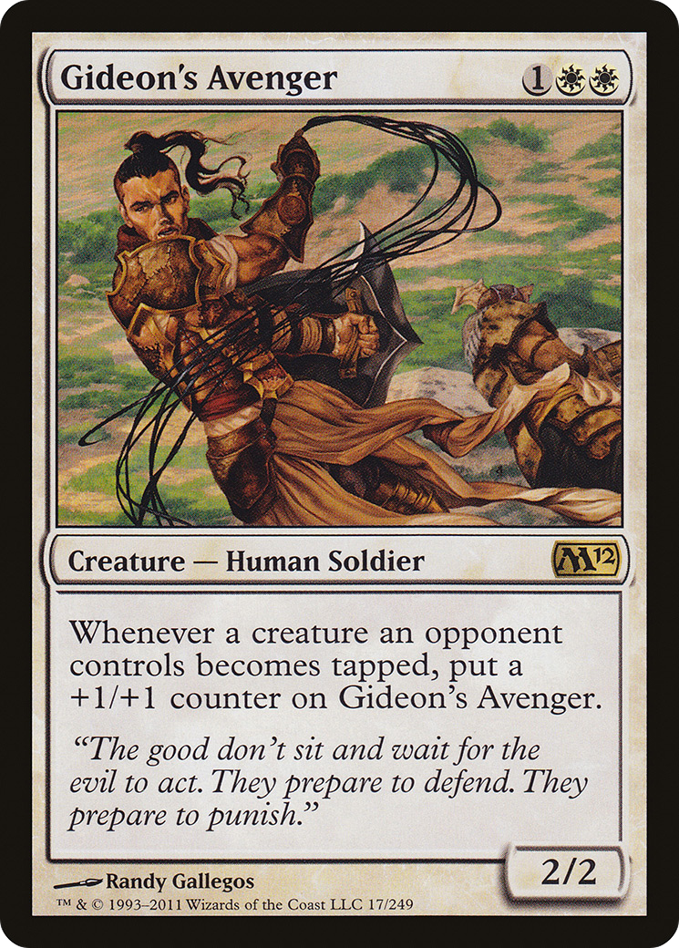 Gideon's Avenger (017) Foil - Magic 2012