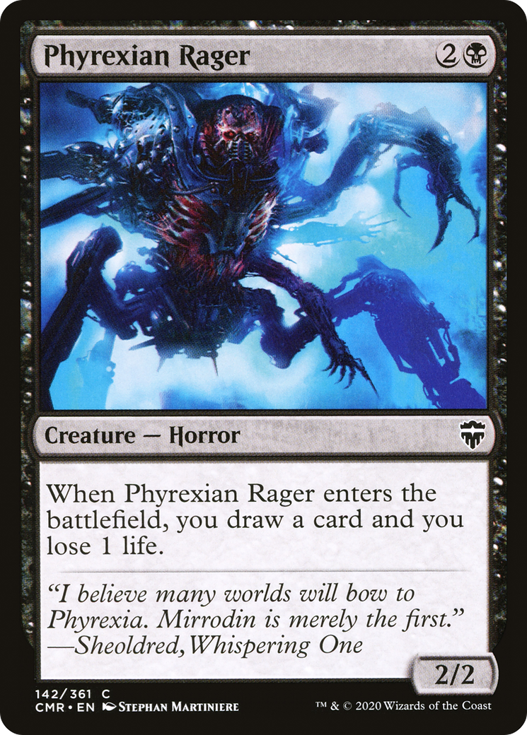 Phyrexian Rager (142) - Commander Legends
