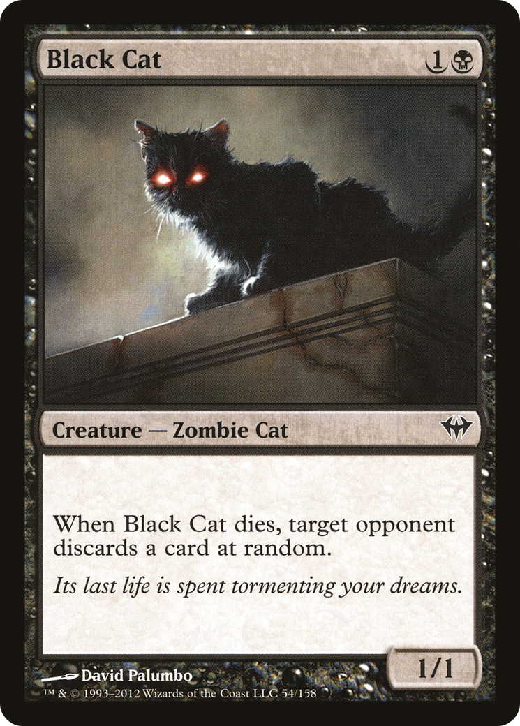 Black Cat (054) Foil - Dark Ascension