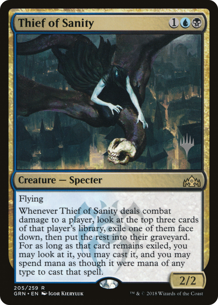 Thief of Sanity (205p) Foil - Guilds of Ravnica Promos
