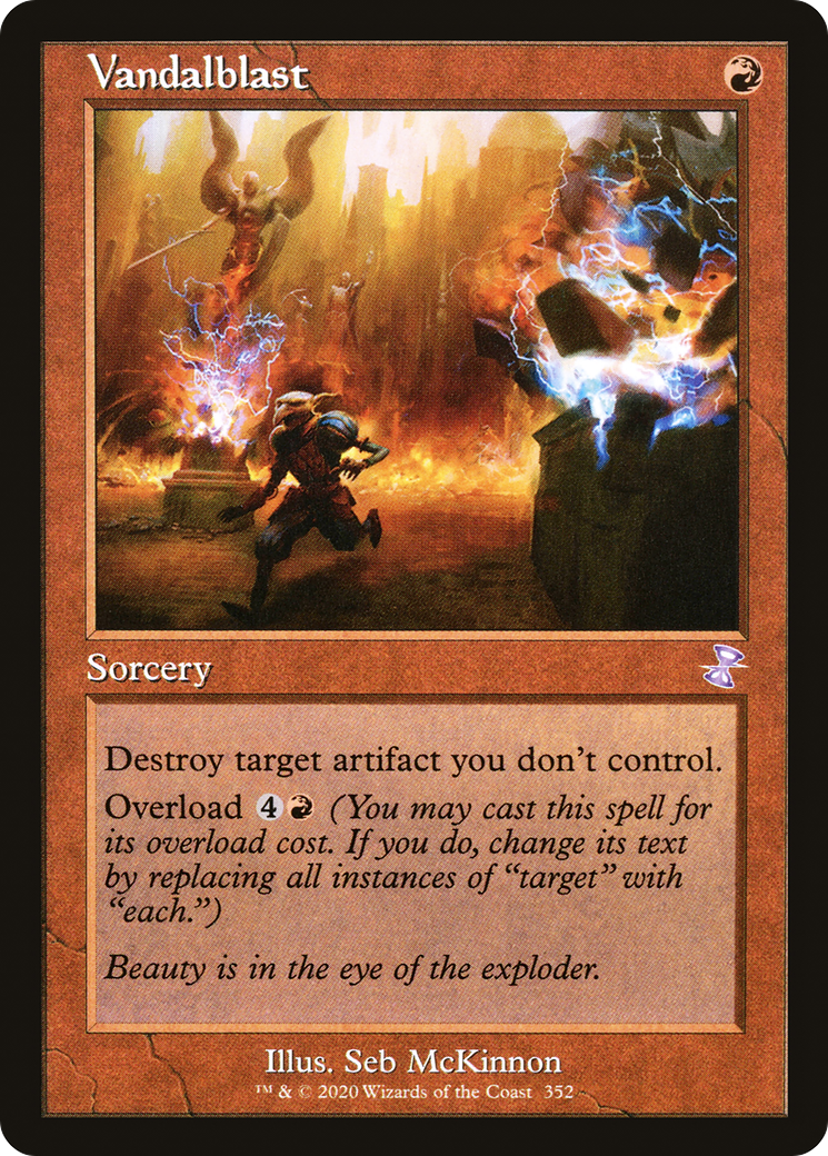 Vandalblast (Retro) (352) Foil - Time Spiral Remastered