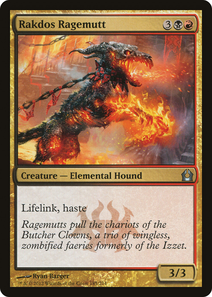 Rakdos Ragemutt (185) Foil - Return to Ravnica