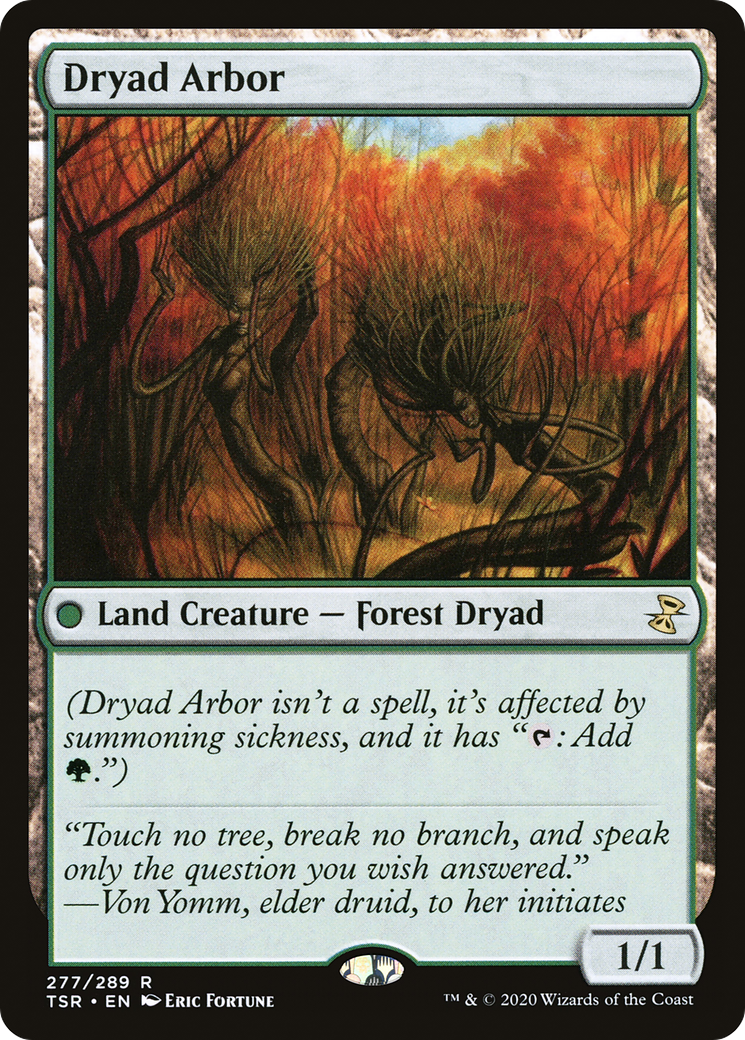Dryad Arbor (277) - Time Spiral Remastered