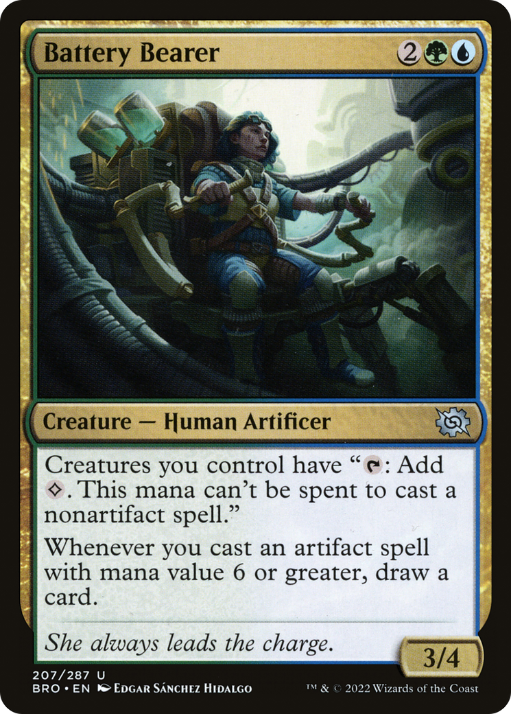 Battery Bearer (207) Foil - The Brothers' War