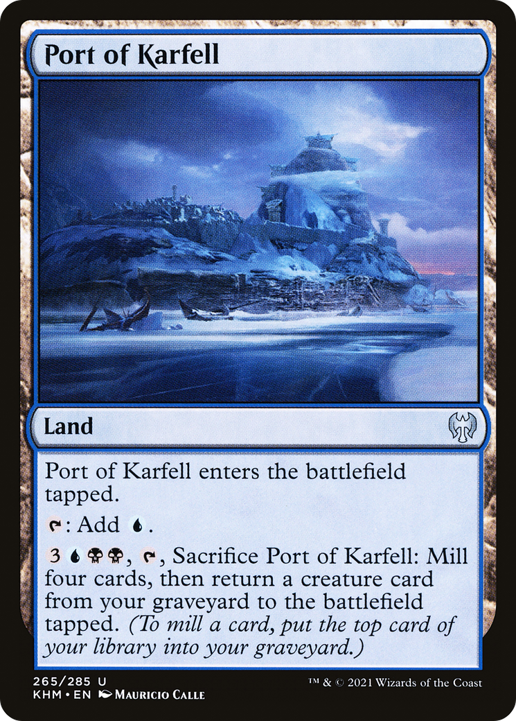 Port of Karfell (265) Foil - Kaldheim