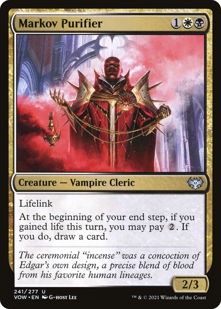Markov Purifier (241) - Innistrad: Crimson Vow