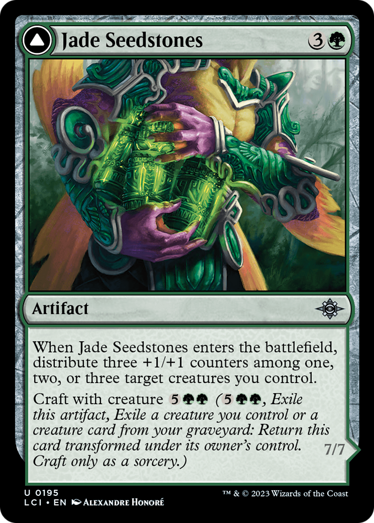 Jade Seedstones (195) - The Lost Caverns of Ixalan