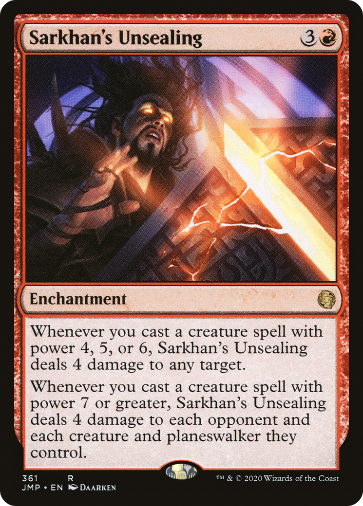 Sarkhan's Unsealing (361) - Jumpstart