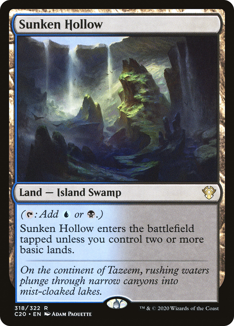 Sunken Hollow (318) - Commander 2020