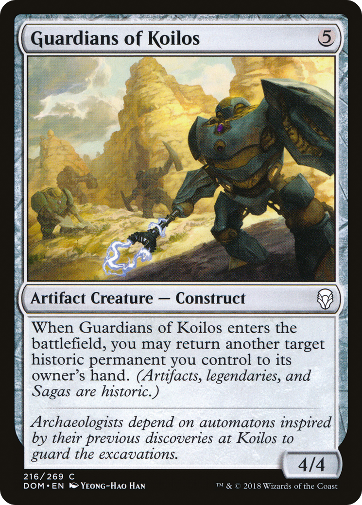 Guardians of Koilos (216) Foil - Dominaria
