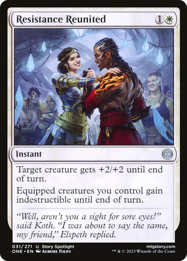 Resistance Reunited (031) Foil - Phyrexia: All Will Be One